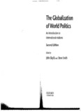The Globalization of World Politics