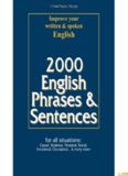 Page 1 Colonel Rajeev Mongia Improve your Written & spoken English 2OOO English Phrases 8 ...