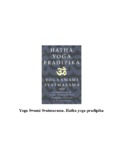 Yoga Swami Svatmarama. Hatha yoga pradipika