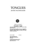 Kenneth E Hagin - Tongues, Beyond the Upper Room