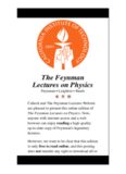 The Feynman Lectures on Physics