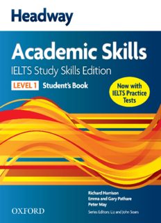 Headway Academic Skills. IELTS Study Skills Edition. Student's Book