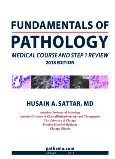 Fundamentals of Pathology (pathoma 2018)