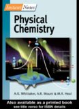 Physical Chemistry – Volume in the Instant Notes Chemistry Series – Bios-Taylor&Francis