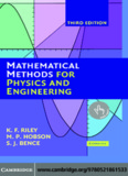 Mathematical Methods for Physics and Engineering
