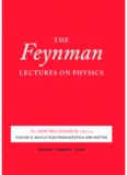 The Feynman Lectures on Physics, Desktop Edition Volume II