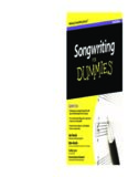 Songwriting For Dummies 