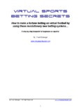 Virtual Sports Betting Secrets