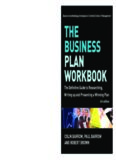 The Business Plan Workbook: The Definitive Guide to Researching, Writing up and Presenting a Winning Plan
