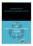 2032 revised draft solid waste management plan update ashland county solid waste management ...
