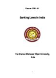 Banking Laws In India