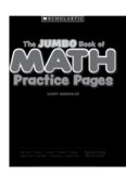 The Jumbo Book of Math Practice Pages: 300 Reproducible Activity Sheets That Target and Reinforce the Essential Math Skills Kids Need to Know