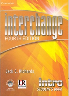 Interchange 4th Edition Intro Student Book