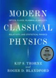 Modern classical physics: optics, fluids, plasmas, elasticity, relativity, and statistical physics