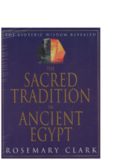 The Sacred Tradition in Ancient Egypt: The Esoteric Wisdom Revealed