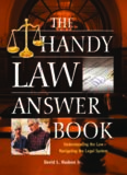The Handy Law Answer Book (The Handy Answer Book Series)