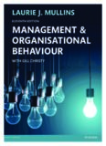 Management & Organisational Behaviour