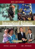 International relations Joshua S. Goldstein American University, Washington, D.C. University of Massachusetts, Amherst Jon C. Pevehouse University of Wisconsin, Madison Boston