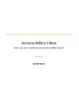 An Entire MBA in 1 Book: From the Author of the Online Course "An Entire MBA in 1 Course"