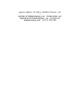 Encyclopedia of public international law 7: history  of International Law, Foundations and Principles of International Law, Sources of International Law, Law of Treaties: Instalment 7