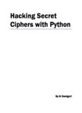 Hacking Secret Ciphers with Python
