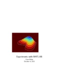 Experiments with MATLAB - MathWorks - MATLAB and Simulink for 