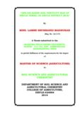 (agriculture) soil science and agricultural chemistry