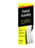 Financial Accounting For Dummies