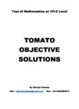 ISI Preparation Solutions Test of Mathematics at the 10 + 2 Level Indian Statistical Institute B.Stat Entrance Test Exam useful for KVPY RMO INMO IMO Mathematics Olympiads