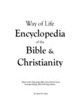 Way of Life Encyclopedia of the Bible & Christianity. Based on the King James Bible and written from an uncompromising, Bible-believing position.