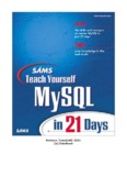 Sam's Teach Yourself MySQL in 21 Days - Web Based Programming 