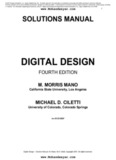 Digital Design - Solution Manual - Mano.pdf