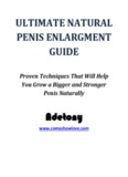 Ultimate Natural Penis Enlargement Guide