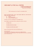 ONE NIGHT @ THE CALL CENTER —CHETAN BHAGAT