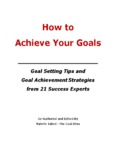 How to Achieve Your Goals - Goal Setting Tips and - The Goal Diva