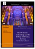 Church History - Ecclesiology and the History of Christian Doctrine
