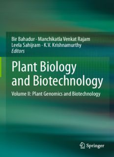 Plant Biology and Biotechnology: Volume II: Plant Genomics and Biotechnology