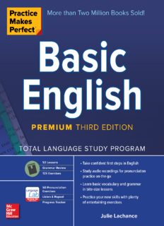 Practice Makes Perfect: Basic English, Premium Third Edition