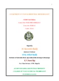 Food Microbiology - acharya ng ranga agricultural university