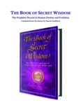 the book of secret wisdom