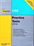 Exam Essentials CAE Practice Tests with Key