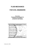Fluid Mechanics for Civil Engineers - Department of Civil Engineering