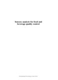 Sensory Analysis for Food and Beverage Quality Control: A Practical Guide (Woodhead Publishing Series in Food Science, Technology and Nutrition)  