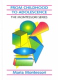 From Childhood to Adolescent - Maria Montessori