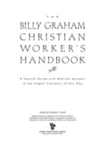 The Billy Graham Christian Worker's Handbook