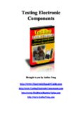 Testing Electronic Components: How can you test electronic components like a professional!