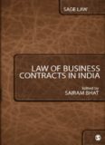 Law of Business Contracts in India (Law and Criminal Justice System)