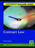 Contract Law, Fourth Edition (Law Cards)