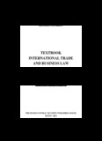 Textbook International Trade and Business Law