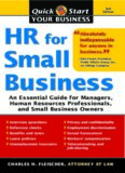 HR for Small Business, 2E: An Essential Guide for Managers, Human Resources Professionals, and Small Business Owners (Quick Start Your Business)